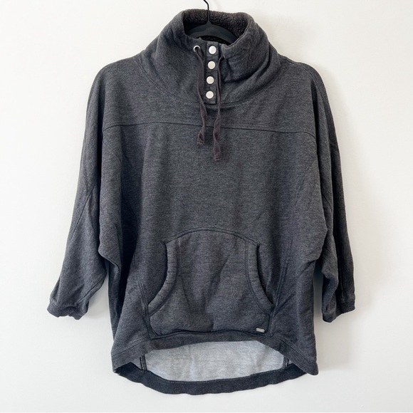 ALO Yoga Tops - alo yoga | four snap mock neck pullover xs